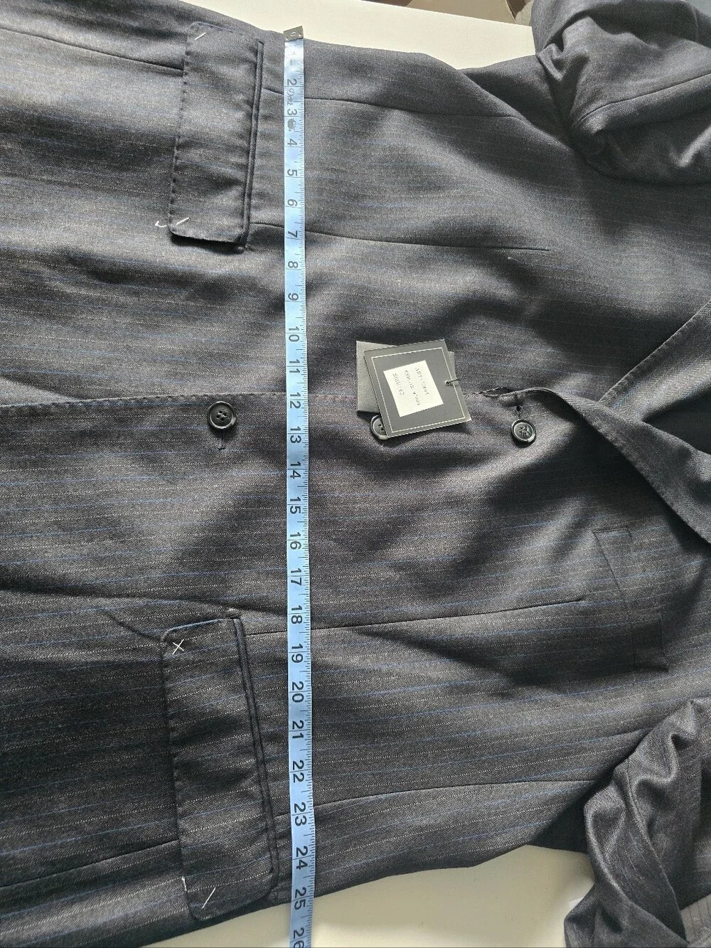Abito Sartoriale Herringbone Mens Blazer Size 62 NEW